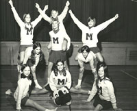 McClure Cheerleaders Grade 7